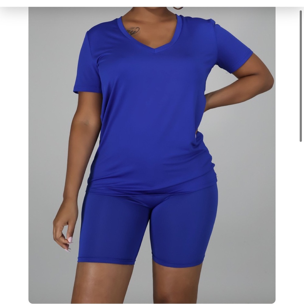Biker short set